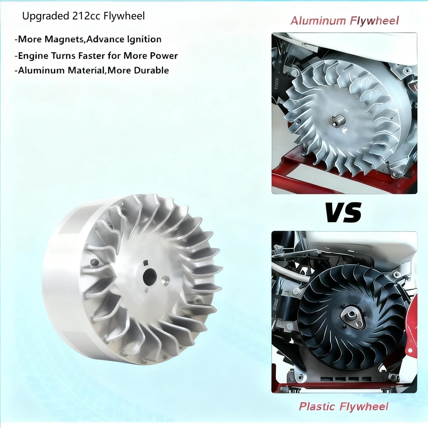 Amazon.com: Upgrade Aluminum 212cc Flywheel 10krpm for Predator